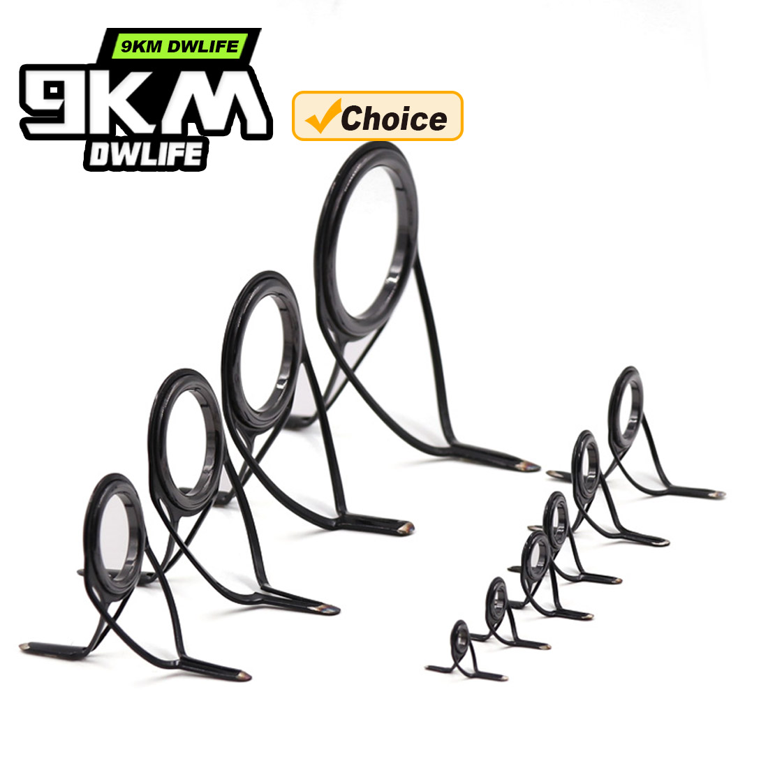 Fishing Rod Spinning - Kit de guides de canne à